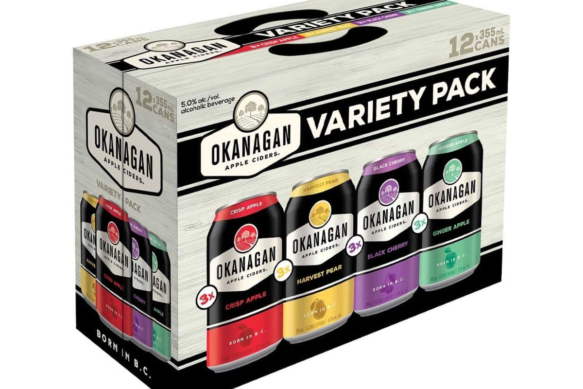 OKANAGAN VARIETY PACK 12 CANS (12 x 355ML)