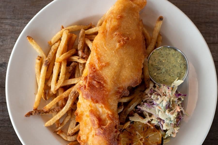 Steam Whistle Fish and Chips