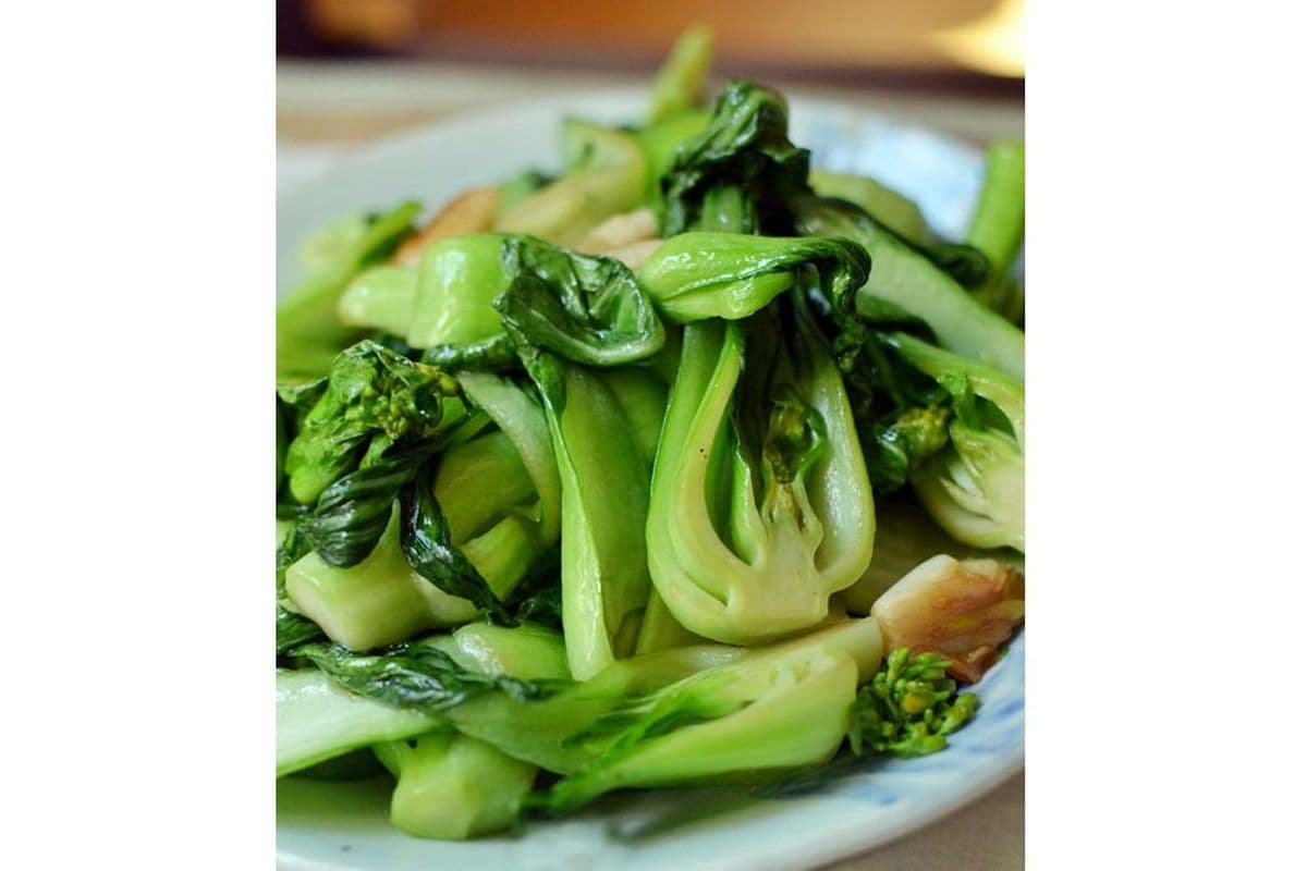 105. Chinese Greens with Garlic Sauce
