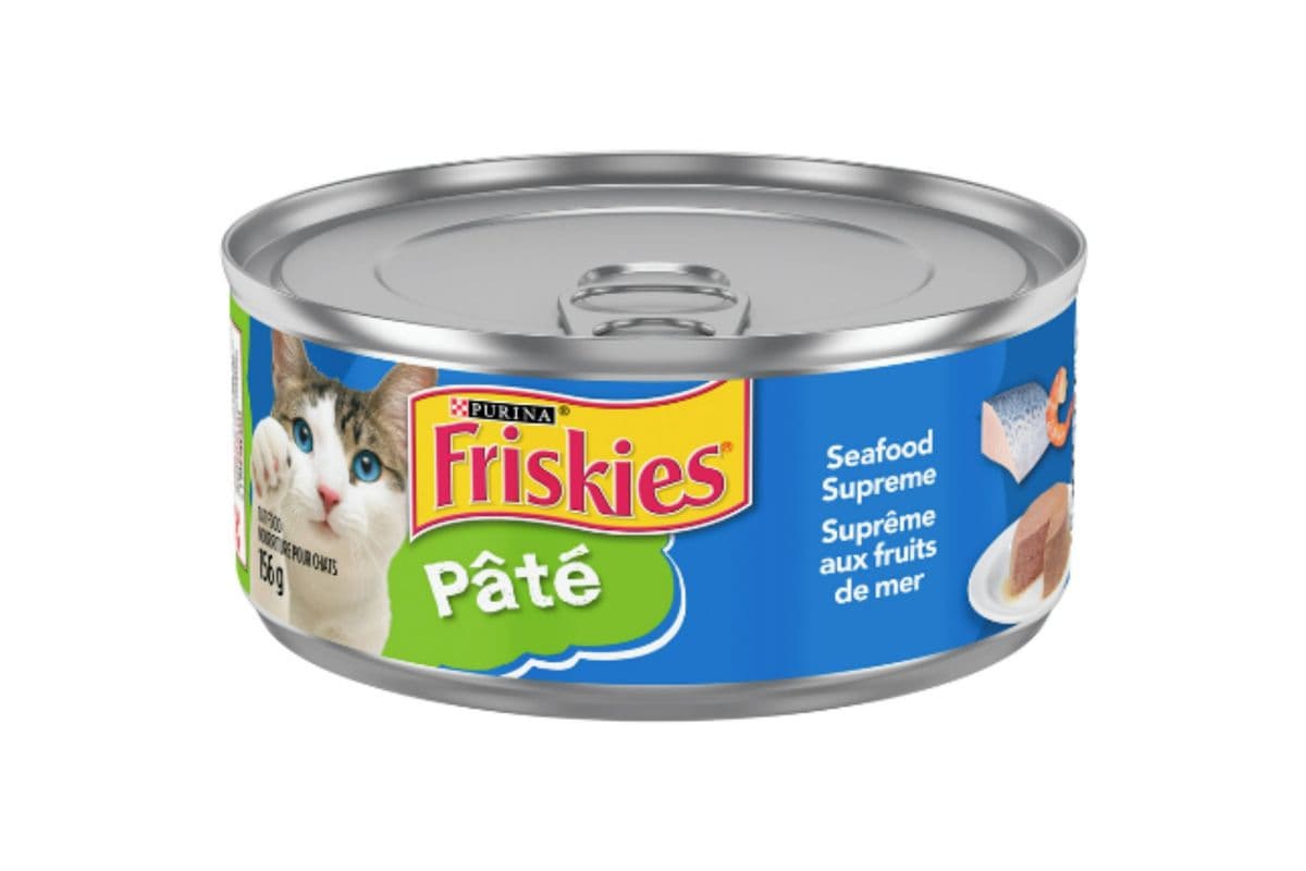 Purina - Friskies Pate Seafood Supreme, Wet Cat Food (156g)