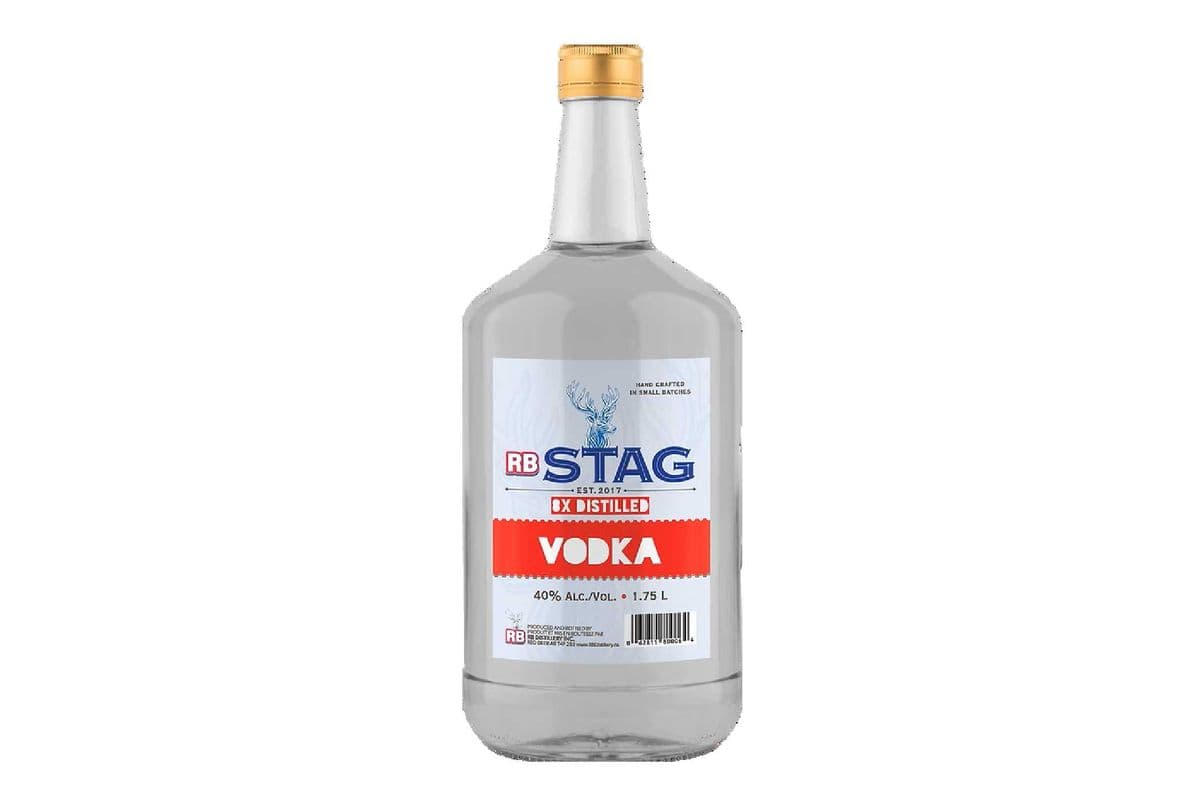 STAG 8x Distilled Vodka-1.75L (1 x 1.75L)