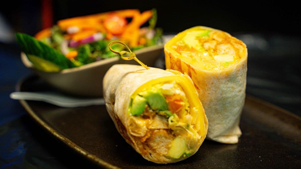 Vegan Chicken Wrap