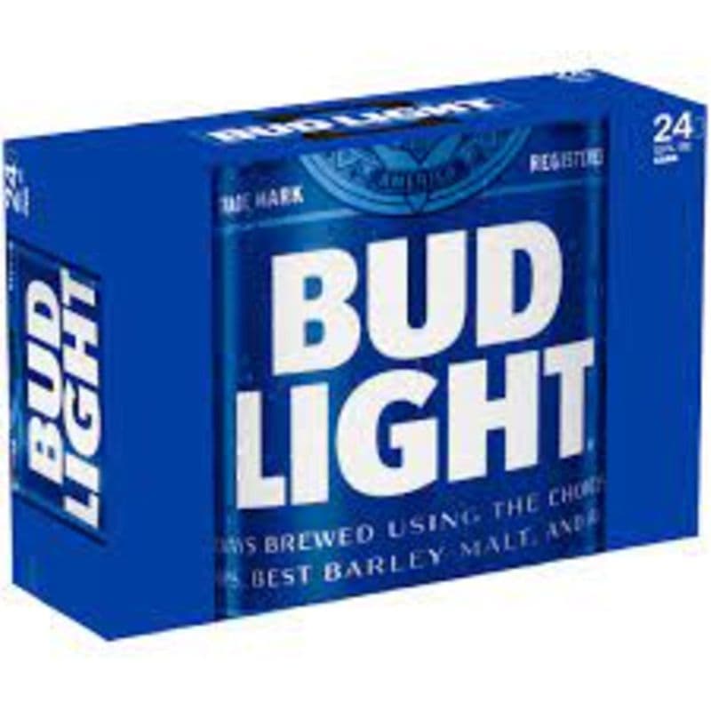 BUD LIGHT 24 CANS (24 x 355 ml Cans)