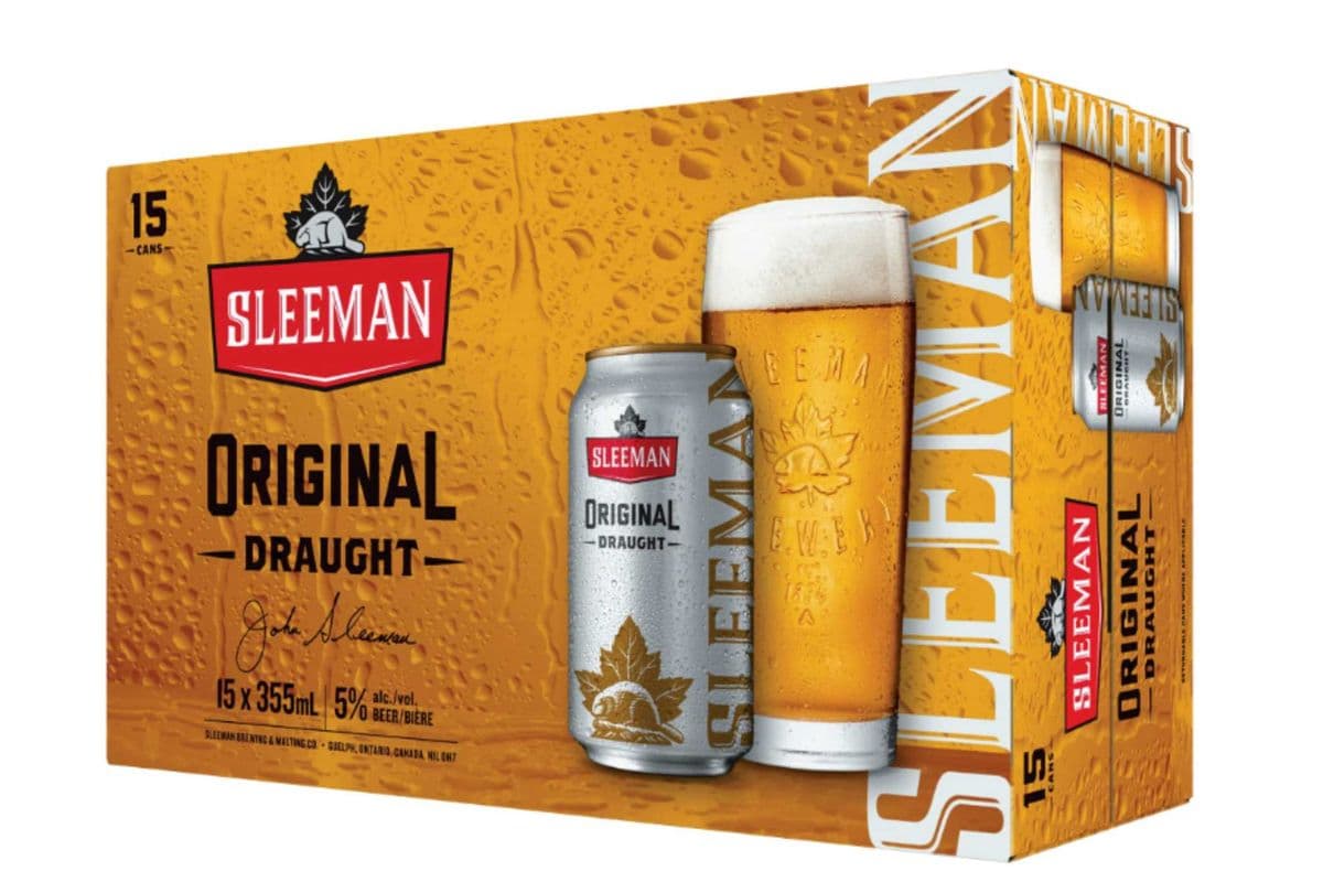 Sleeman Original Draught (15 Cans) (15 x 355ml)