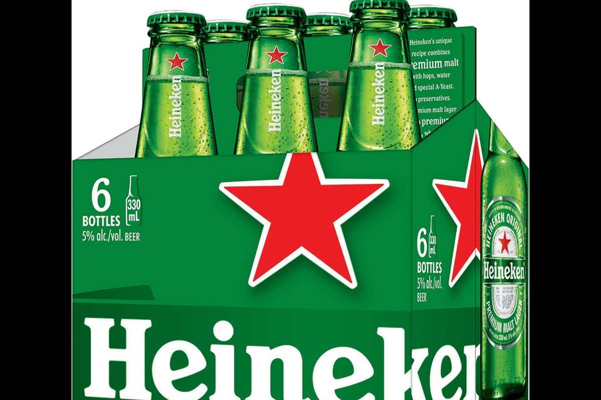 HEINEKEN (6 x 330ML BOTTLES) (6 x 330ML)