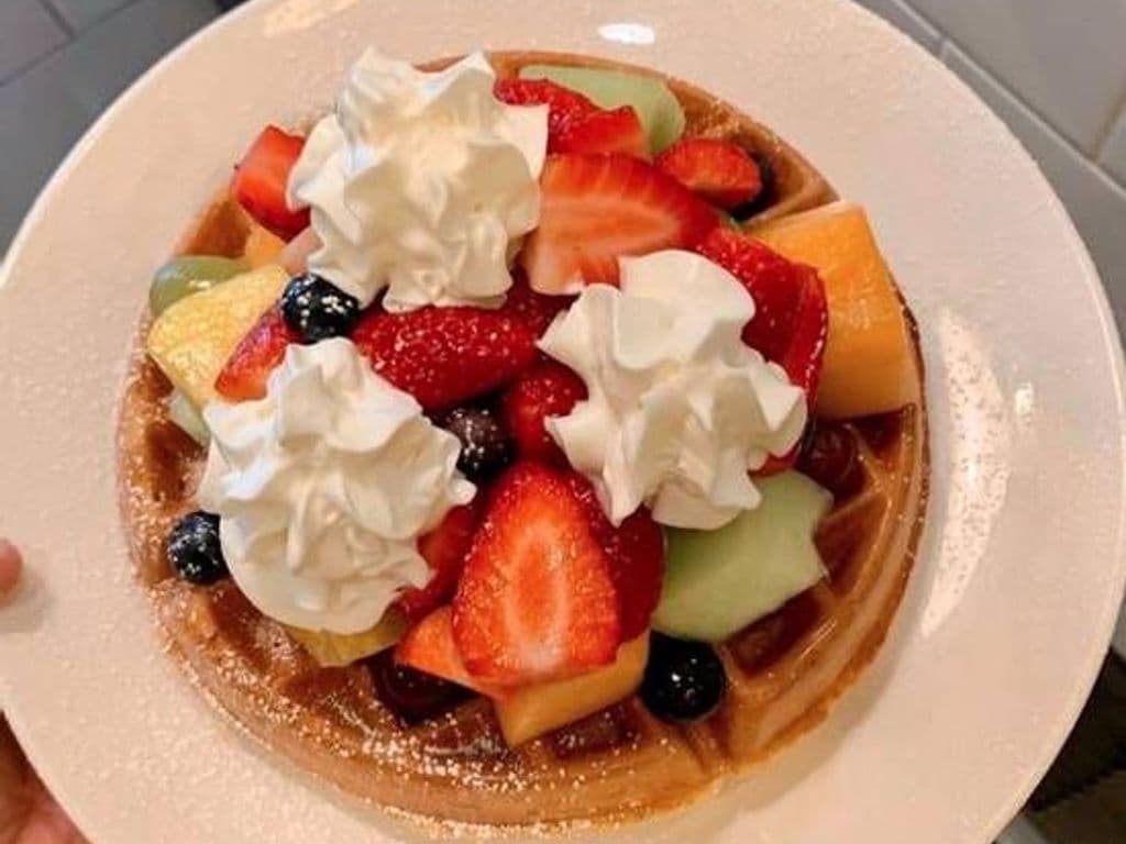 Loads of Fruit Waffle