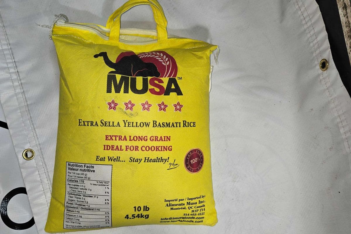 MUSA RIZ SELLA JAUNE (SAC JAUNE) (10 LBS)