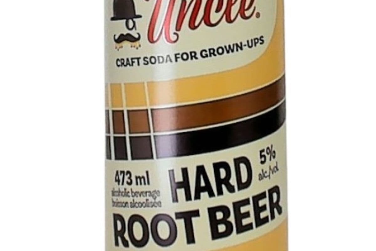 CRAZY UNCEL 473ML HARD ROOT BEER (1 x 473ML)