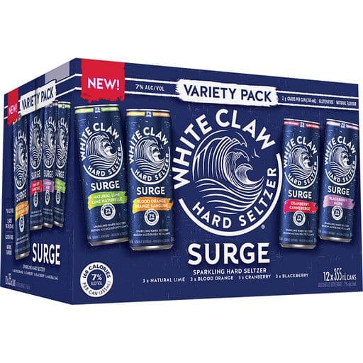 Variety pack 3 (Lime, Blood Orange, Cranberry, Blackberry)