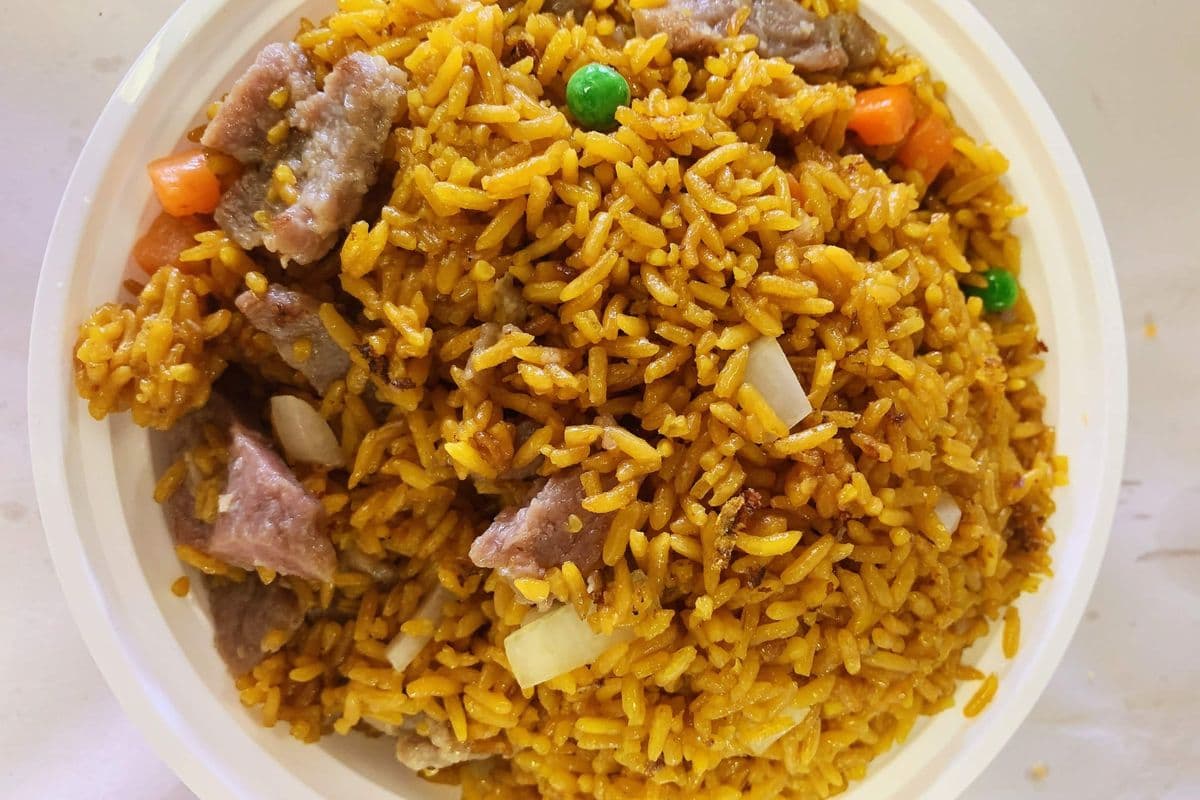 35. Chicken or Beef Fried Rice
