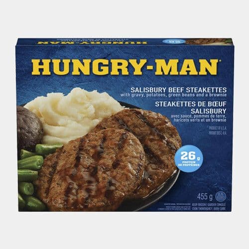 Hungry-Man Salisbury steak (455g) / Hungry-Man Salisbury Steak (455g)