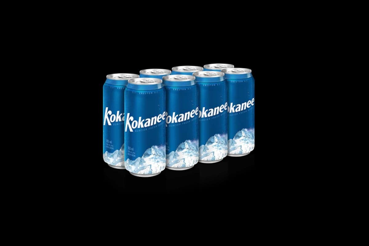 694588. Kokanee 8 pack cans (1 x 8pc)