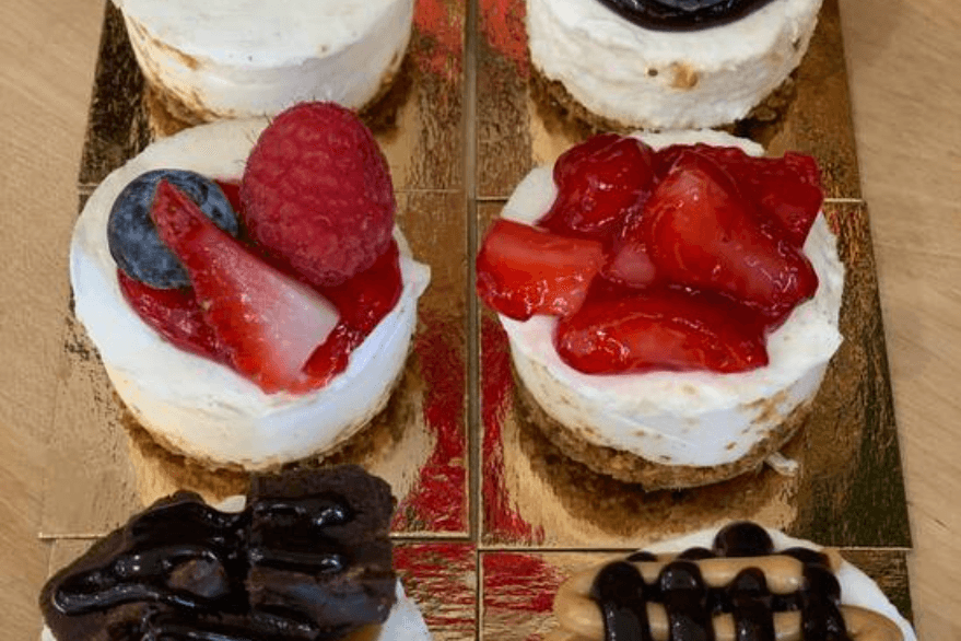 Mini Végan Cheesecake / Vegan Mini Cheesecake