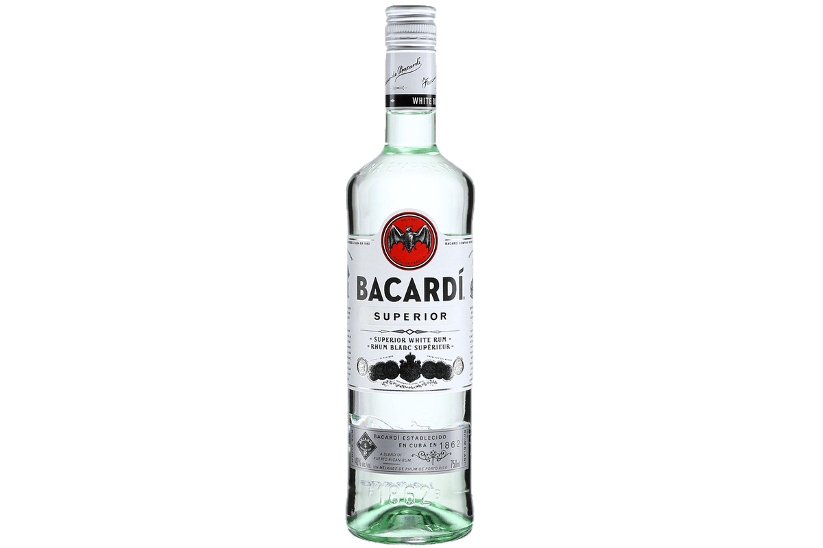 Bacardi White Rum 750ml
