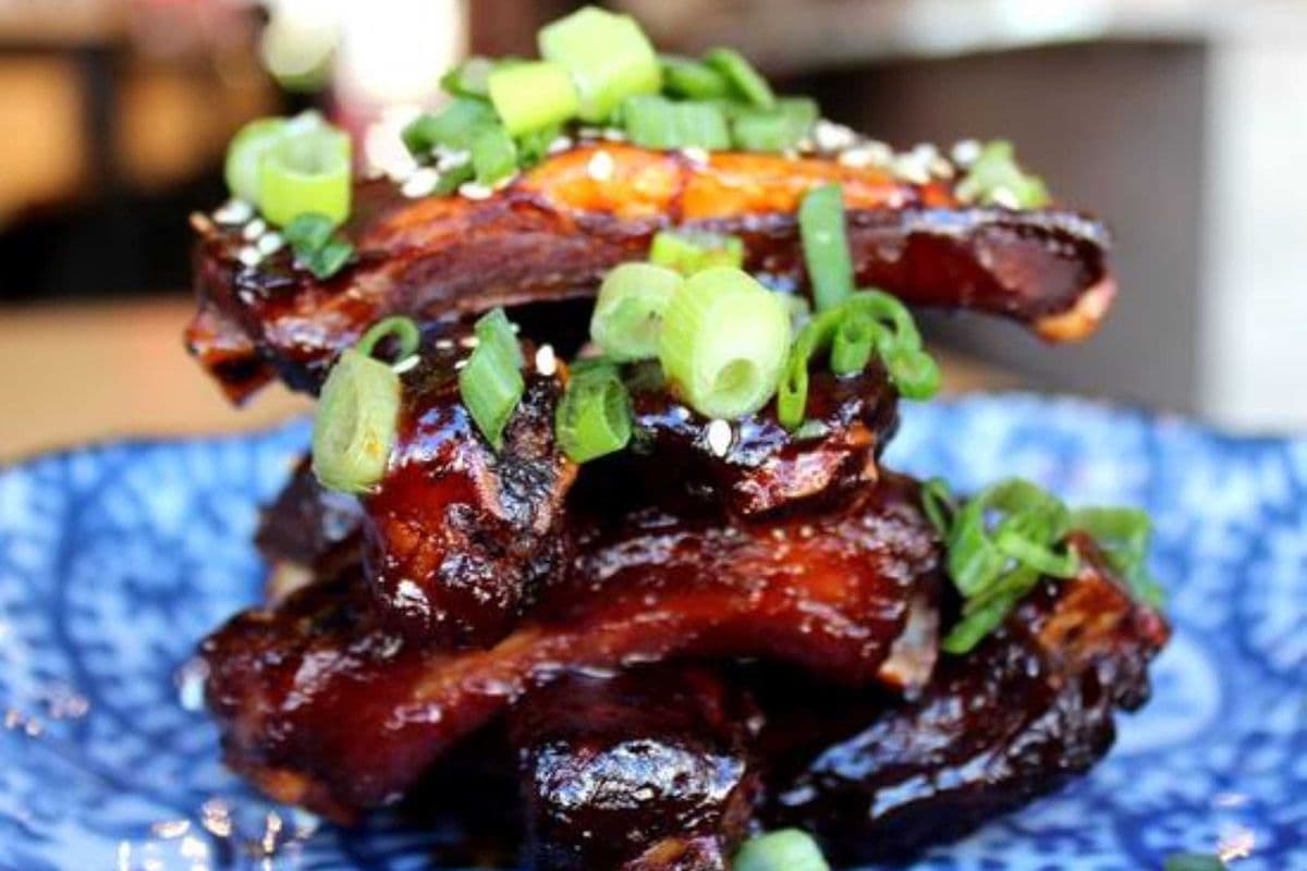Deep Fried Sticky Ribs