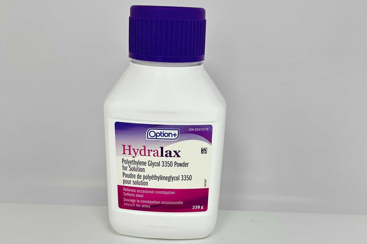 HYDRALAX POLYETHYLENE GLYCOL 3350 Powder 238G