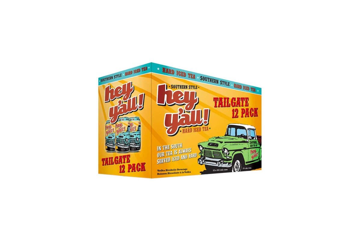 Hey Y'all Iced Tea (12 Cans) (12 x 355ml)