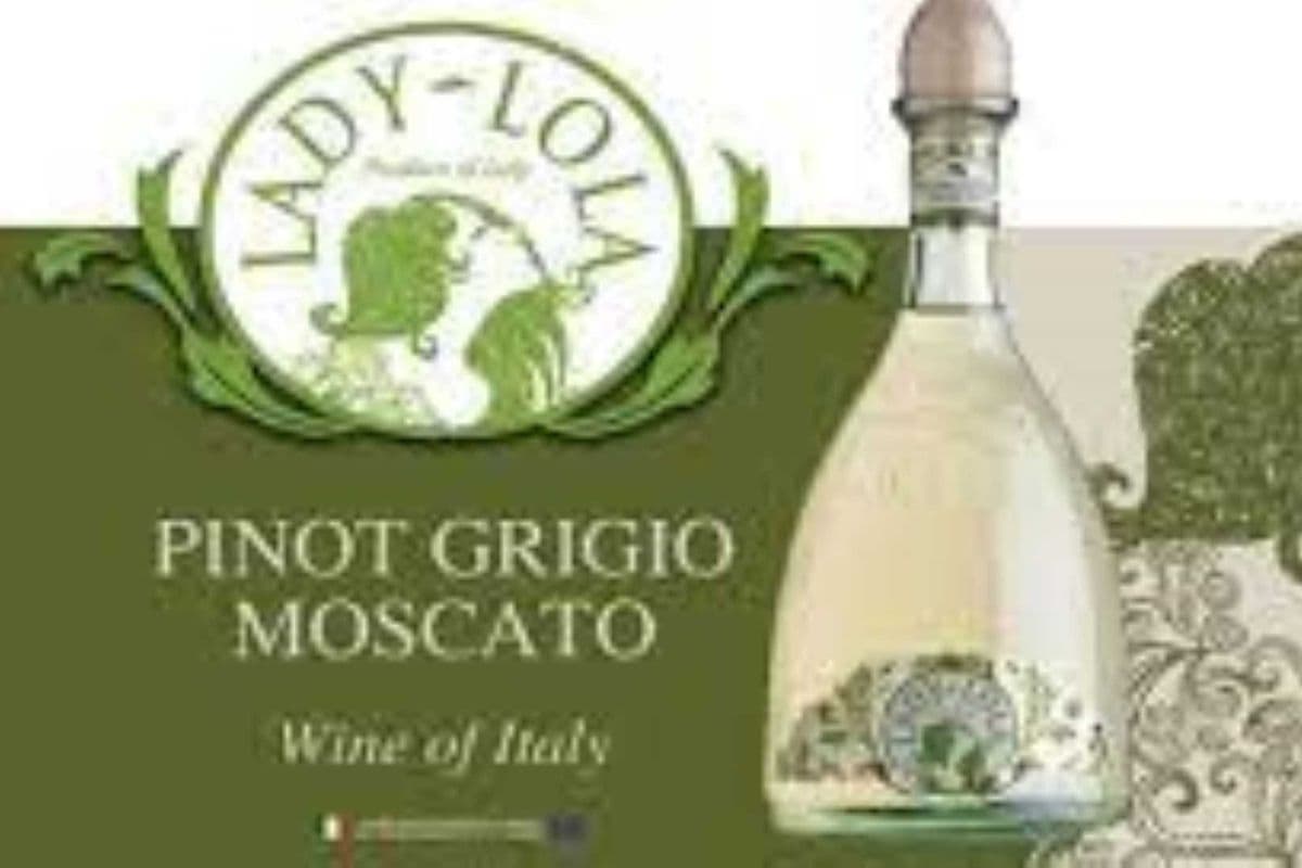 LADY LOLA PINOT GRIGIO MOSCATO (750ML) (1 x 750ML)