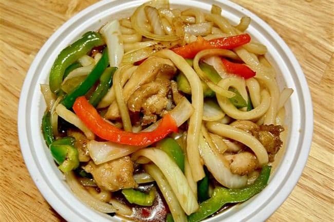 106. Chicken Pan Fried Udon Noodles
