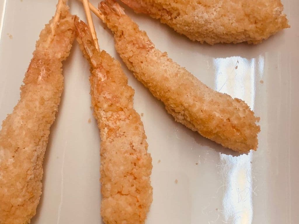 Crevettes katsu (4 mcx) / Shrimps Katsu (4 pcs)