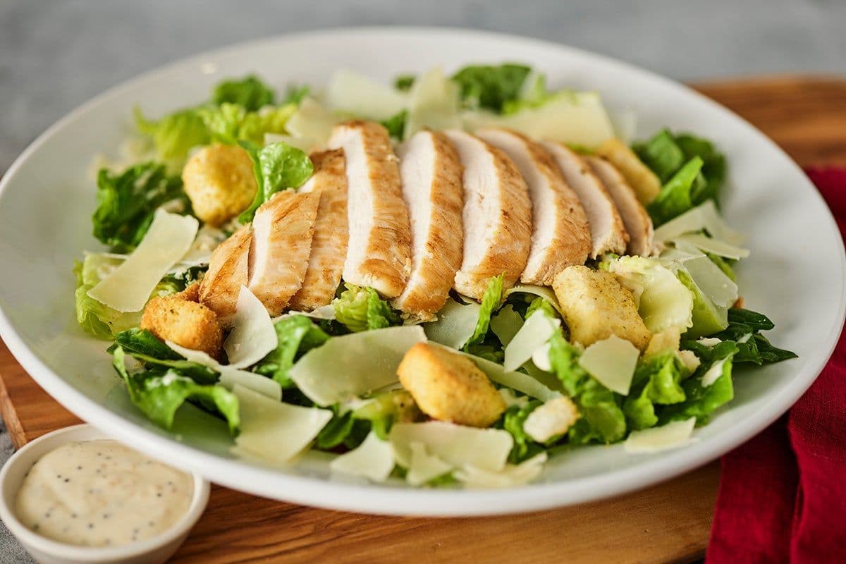 Everything Chicken Caesar Salad