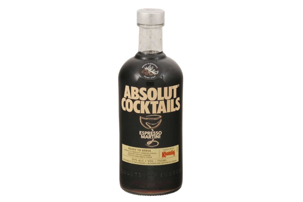 Absolut Espresso Martini Cocktail-750ml (1 x 750ml)