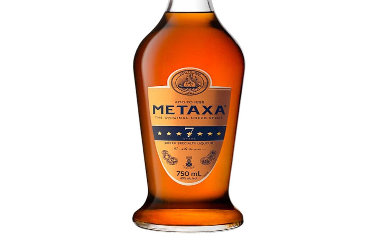 METAXA GOLD LABEL SEVEN STAR 750ML (1 x 750ML)