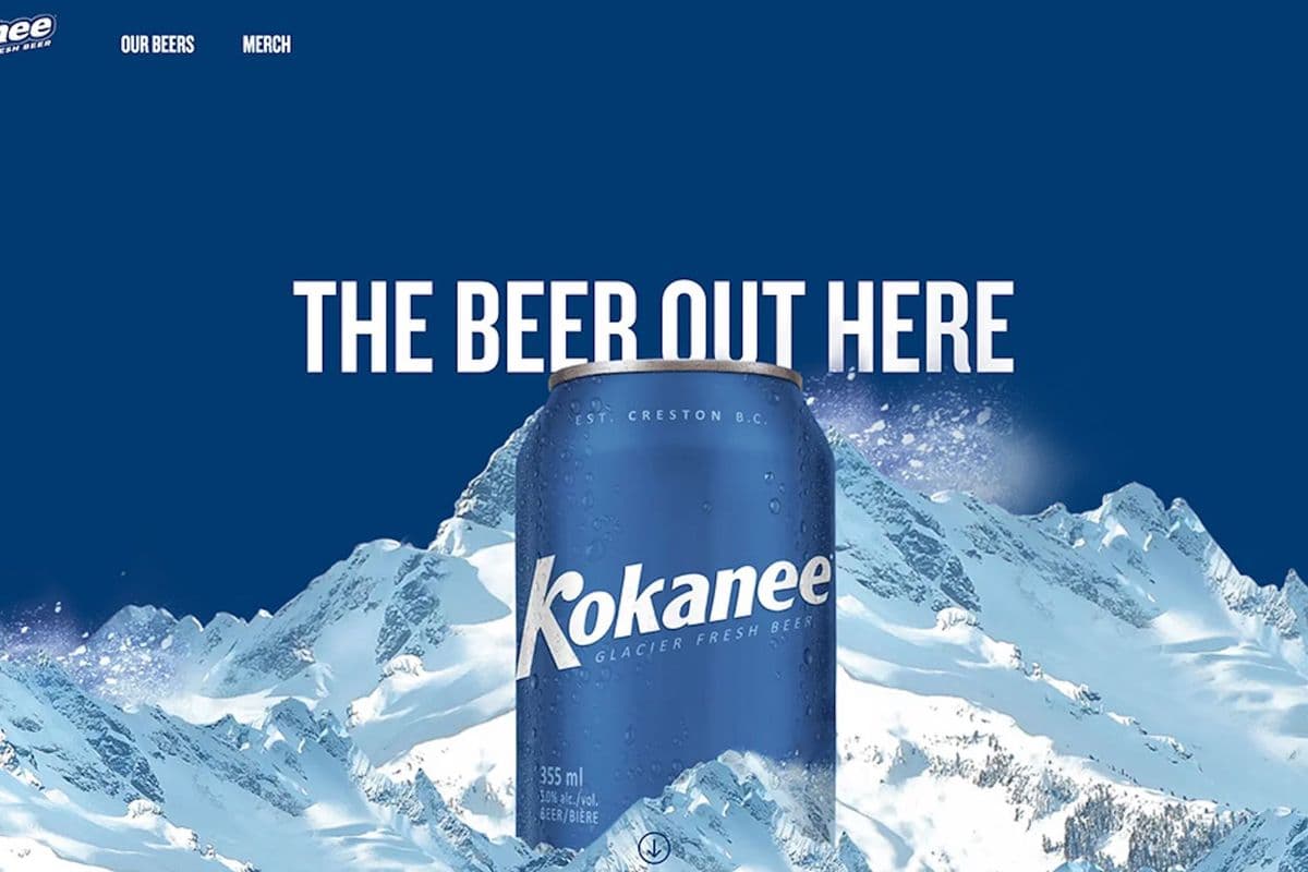 KOKANEE (6 CANS X 355ML) 5.0% ABV (6 x 355 mL)