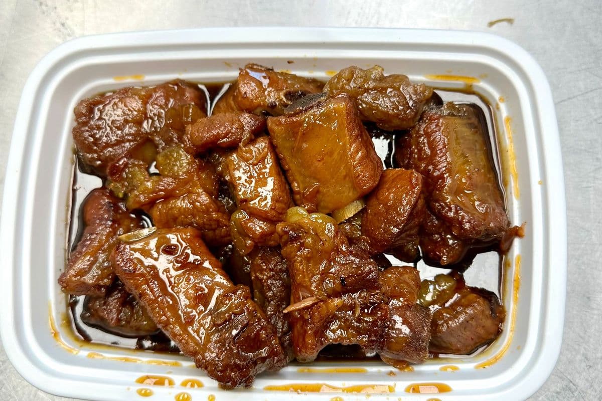 Côtes levées sucrées à l'ail / Dry Garlic Spare Ribs