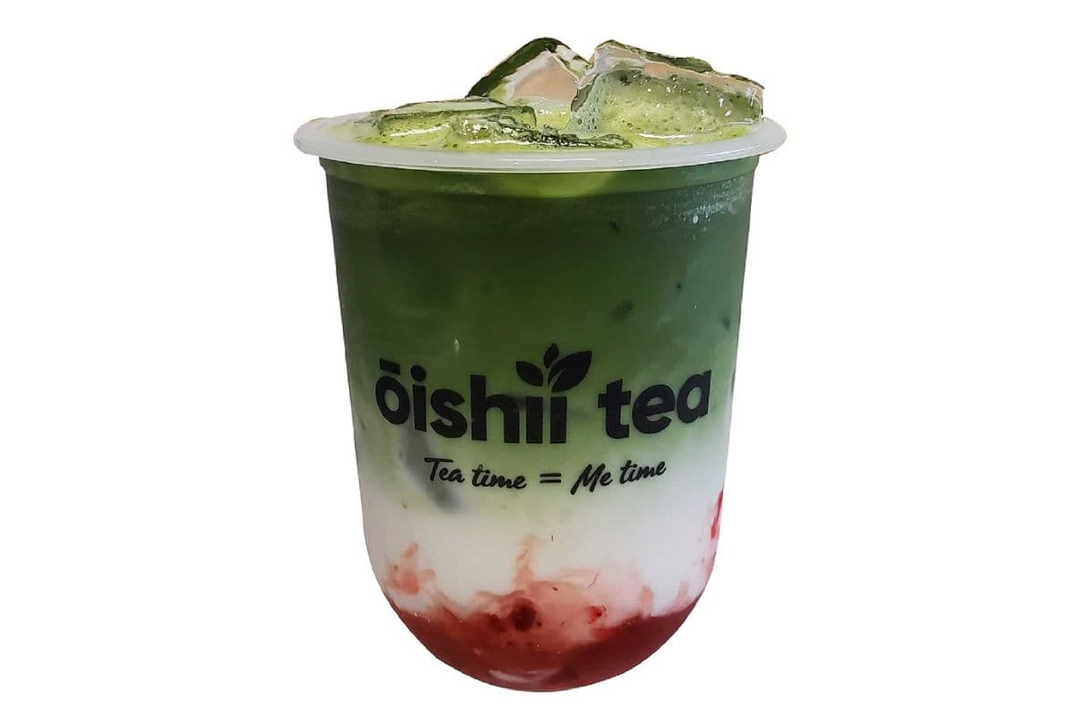 Strawberry Matcha Latte, Large