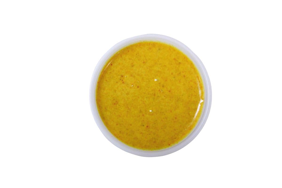 Small Peanut Sate Sauce Sauce ( Yellow Color - Served for Gluten Allergies )