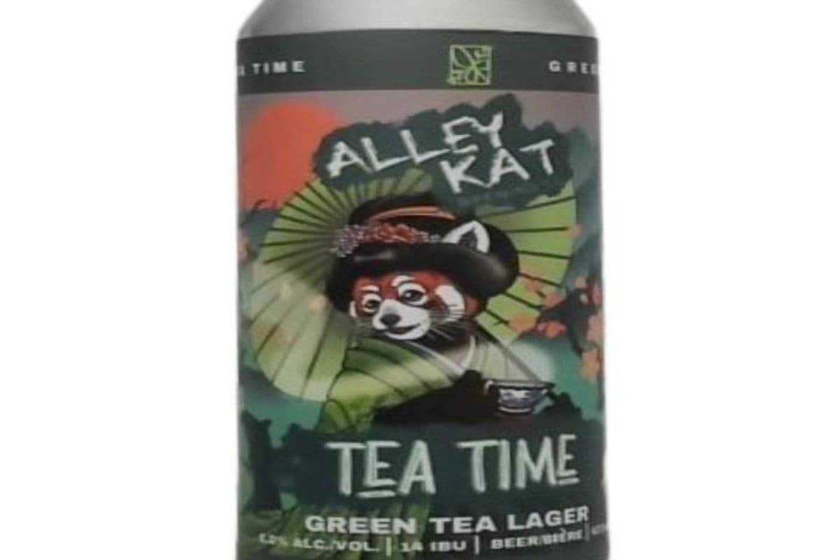 ALLEY KAT GREEN TEA TIME-4PACK (4 x 4*473ML )