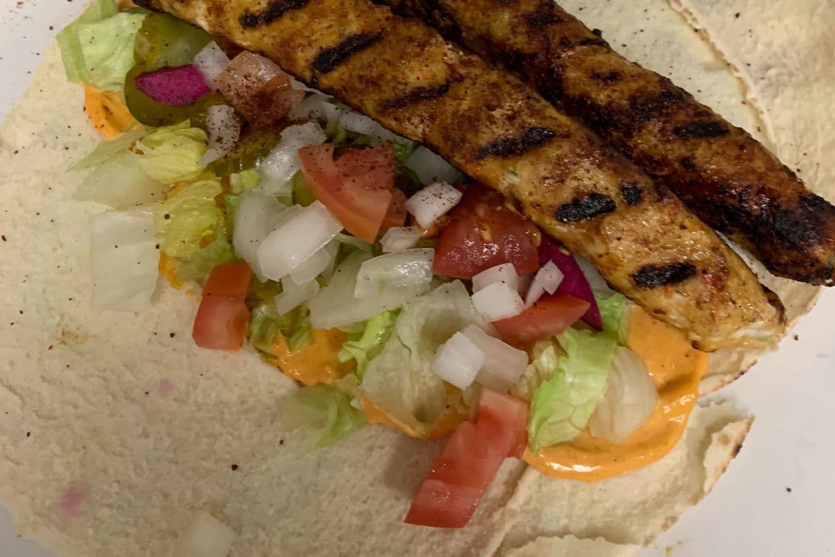 Chicken Kofta Wrap