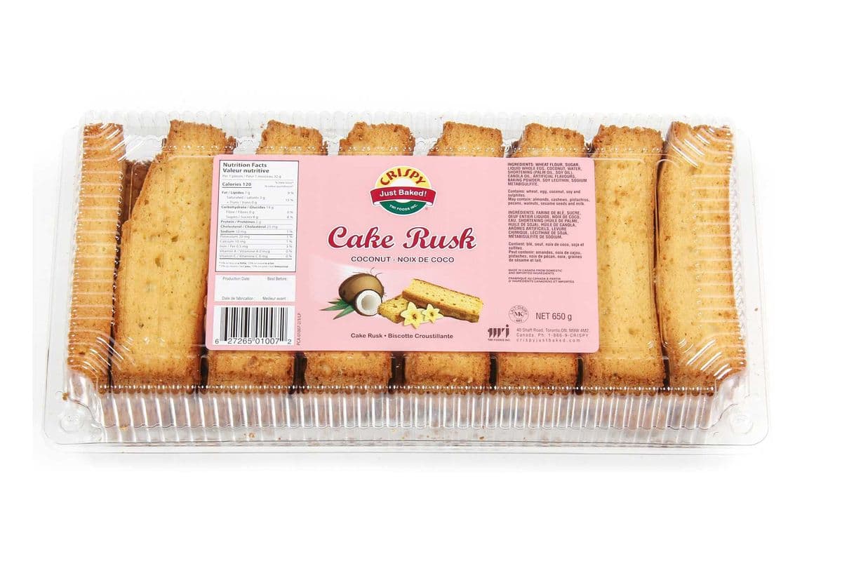 Crispy Cake Rusk Coconut