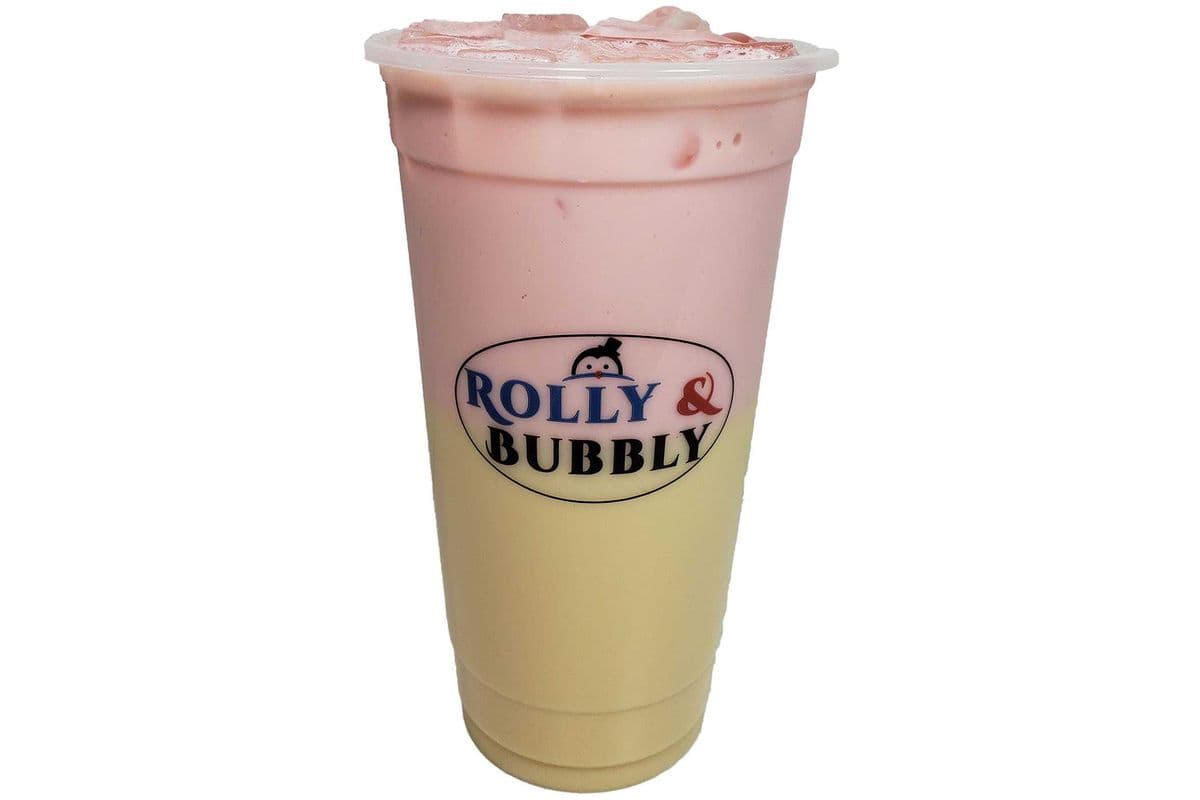 Strawberry Mango Milk Tea