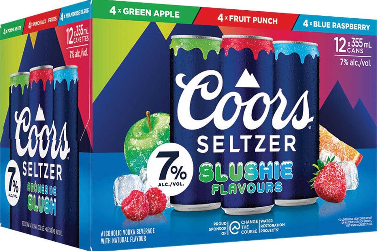 136774. COORS SEL SLUSHIE 7% (1 x 12PC)