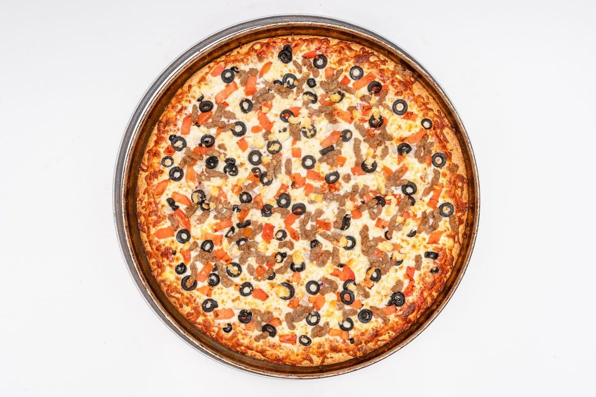 Greek Garden Pizza