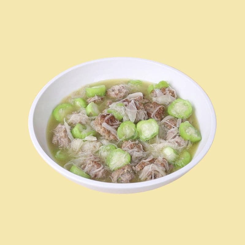 Almondigas (Meatballs With Miswa)