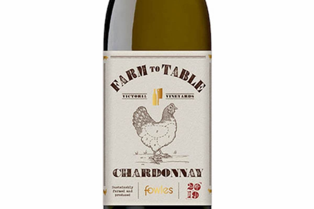Farm to Table Chardonnay 750ML (1 x 750 ml)