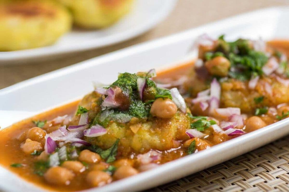 Tikki Channa Chaat