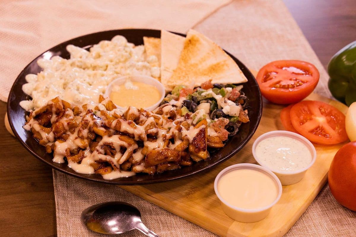 Chicken Rice Platter