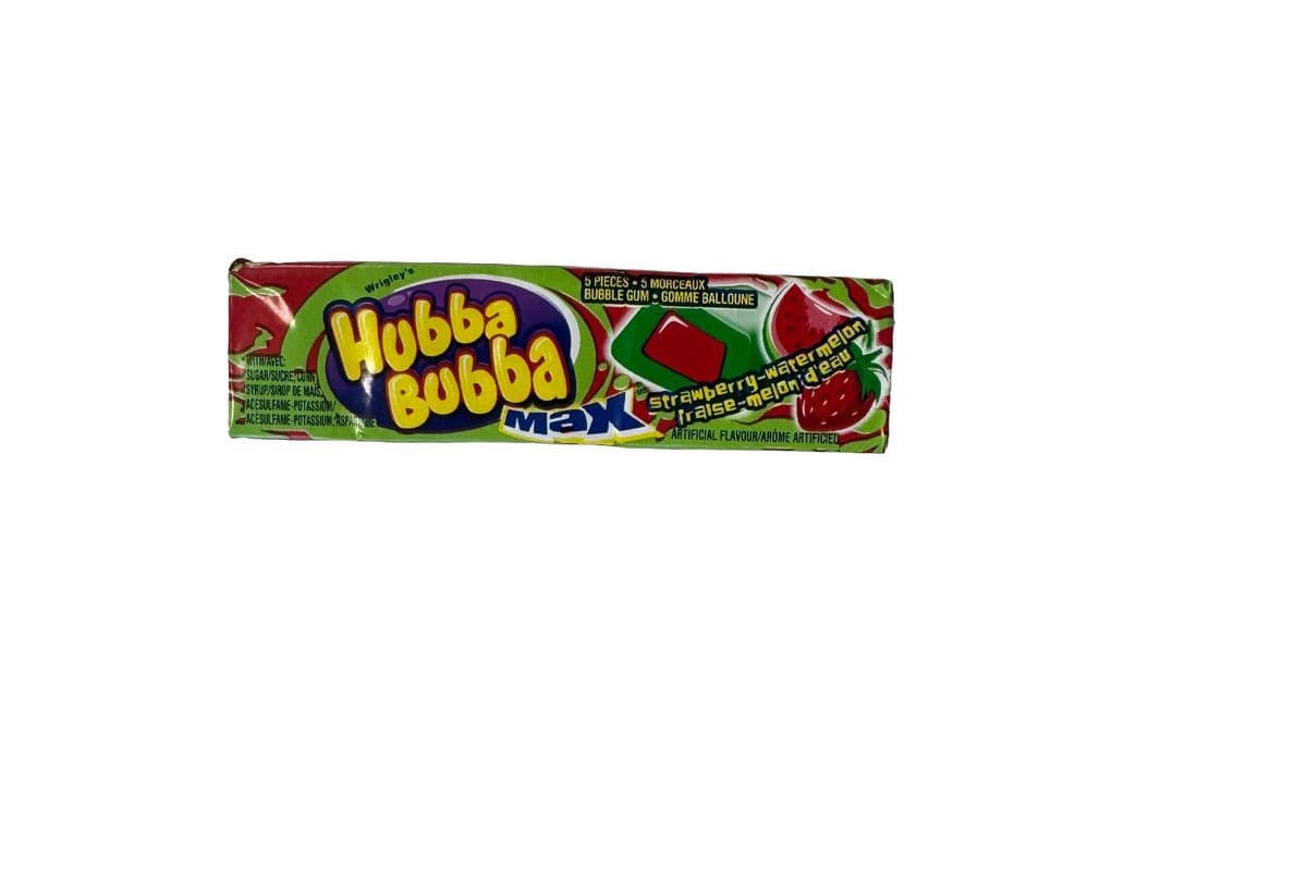 Hubba Bubba Straw Watermelon