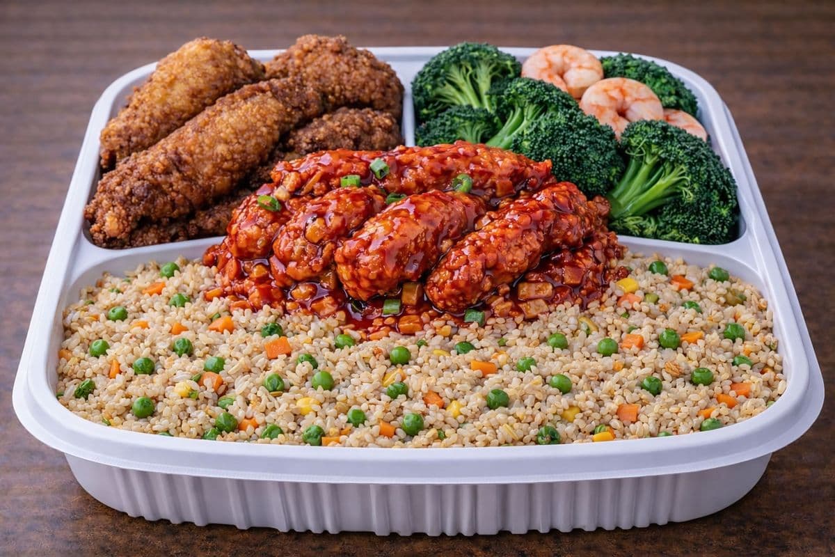 Plate Meal (3 Items + 1 Base)