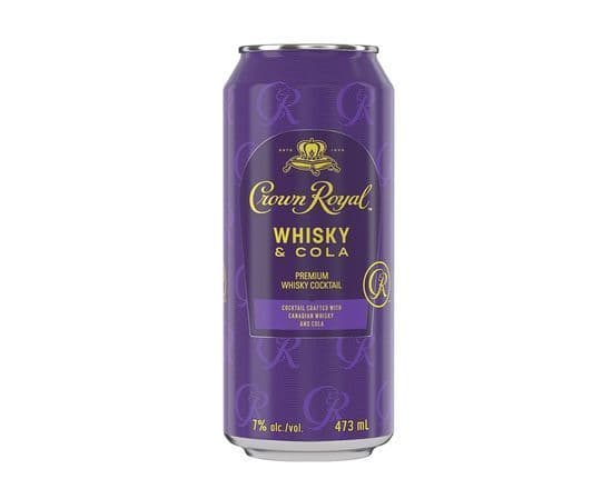 Crown Royal Whisky and Cola, 473 ml
