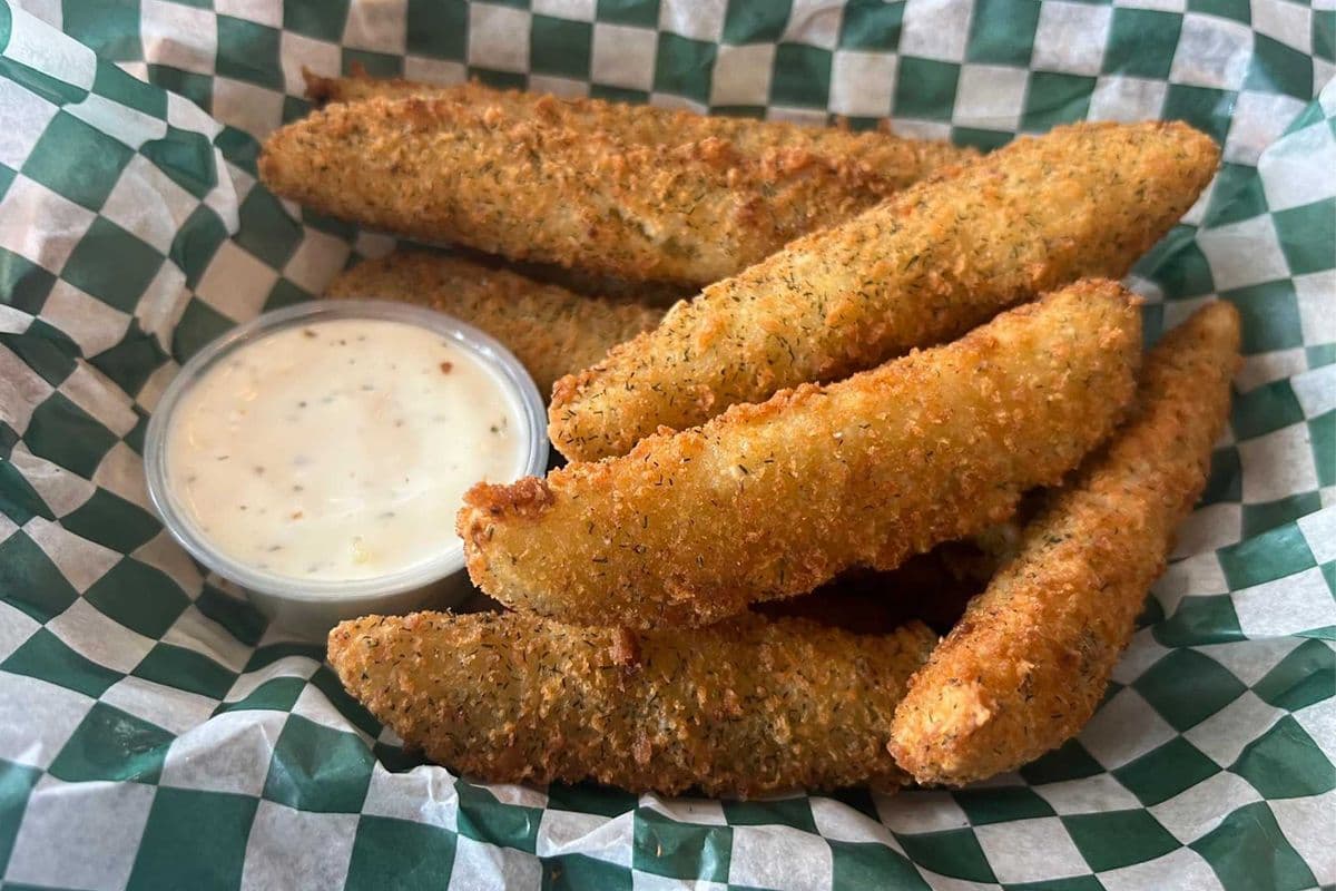 5 Fried Pickles