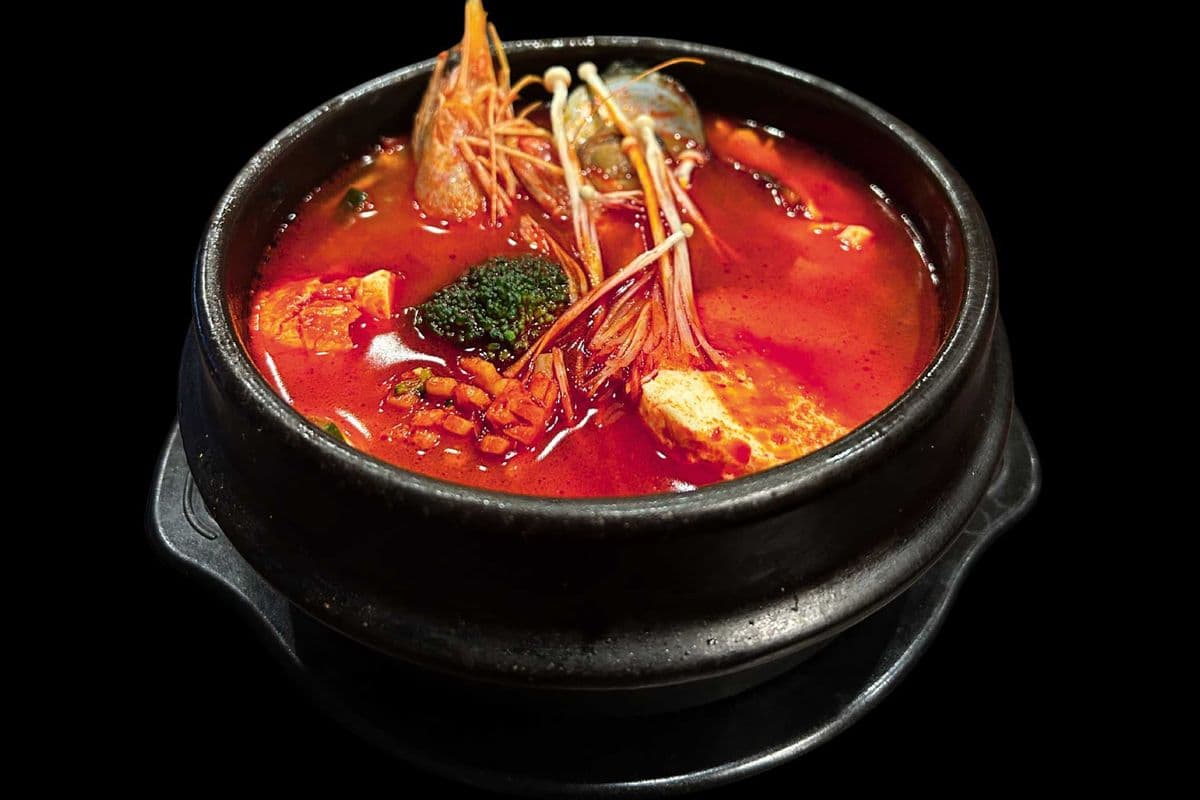 K04. SOON TOFU JJIGAE WITH RICE
