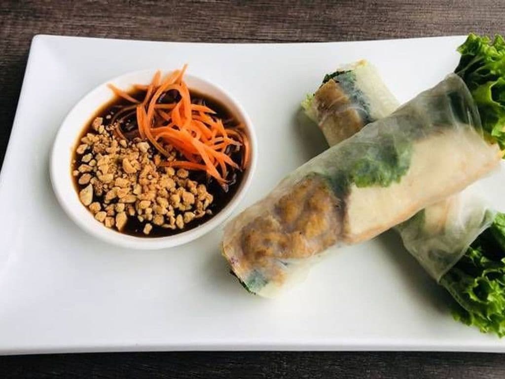 K02 - Vegan Fresh Tofu Rolls (Gỏi Cuốn Tàu Hủ)