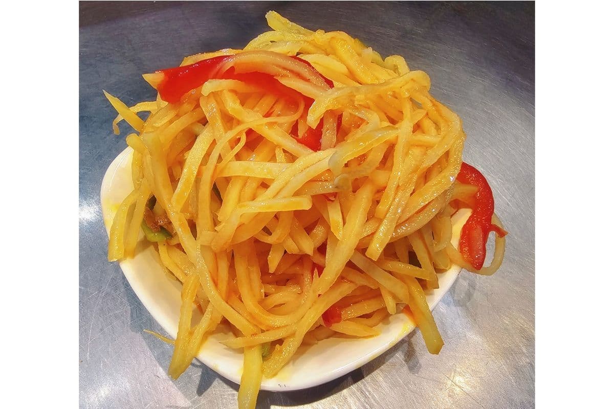 Spicy Shredded Potato 炝拌土豆丝