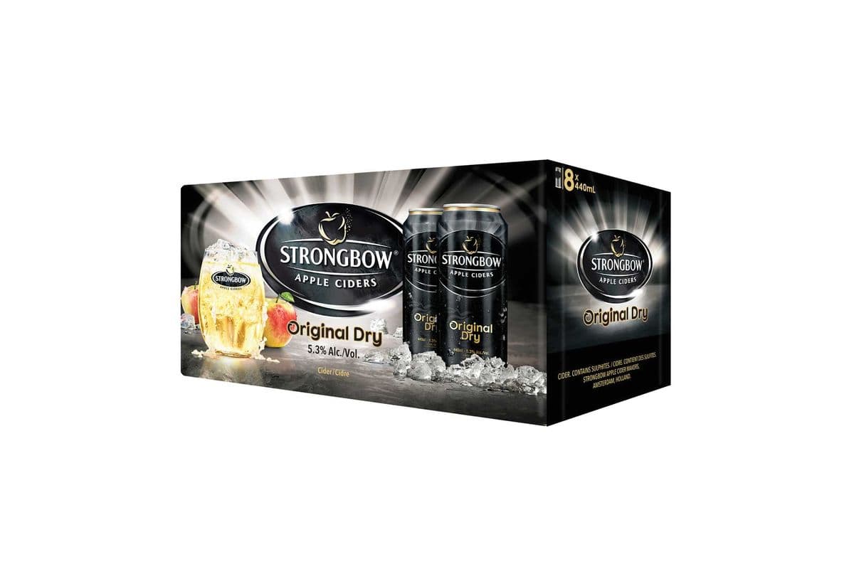 Strongbow Original (8 x 440 ml Cans)