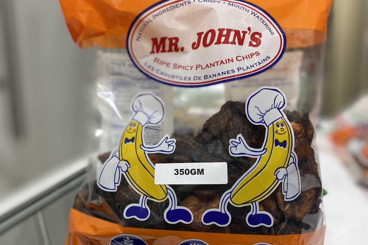 Mr. John's Ripe Spicy Plantain Chips (350g)